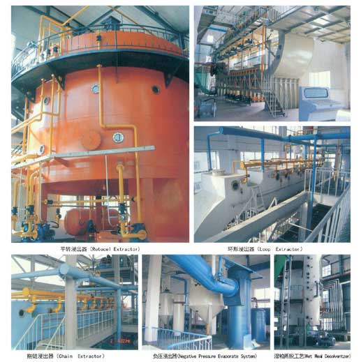 Main Parts of Soya Bean Oil Extraction Machine