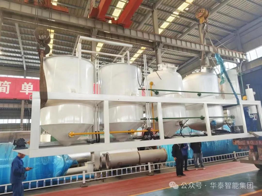 2T/D Vegtetable Oil Refining Unit was Shipped to Kazakhstan