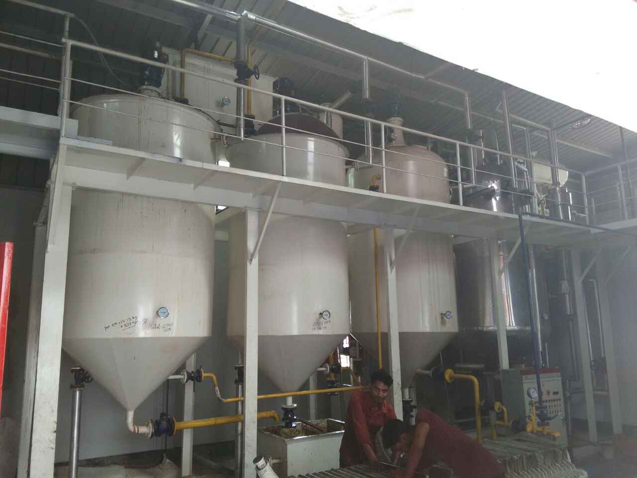 Small Scale Vegetable Oil Refining Plant Introduction
