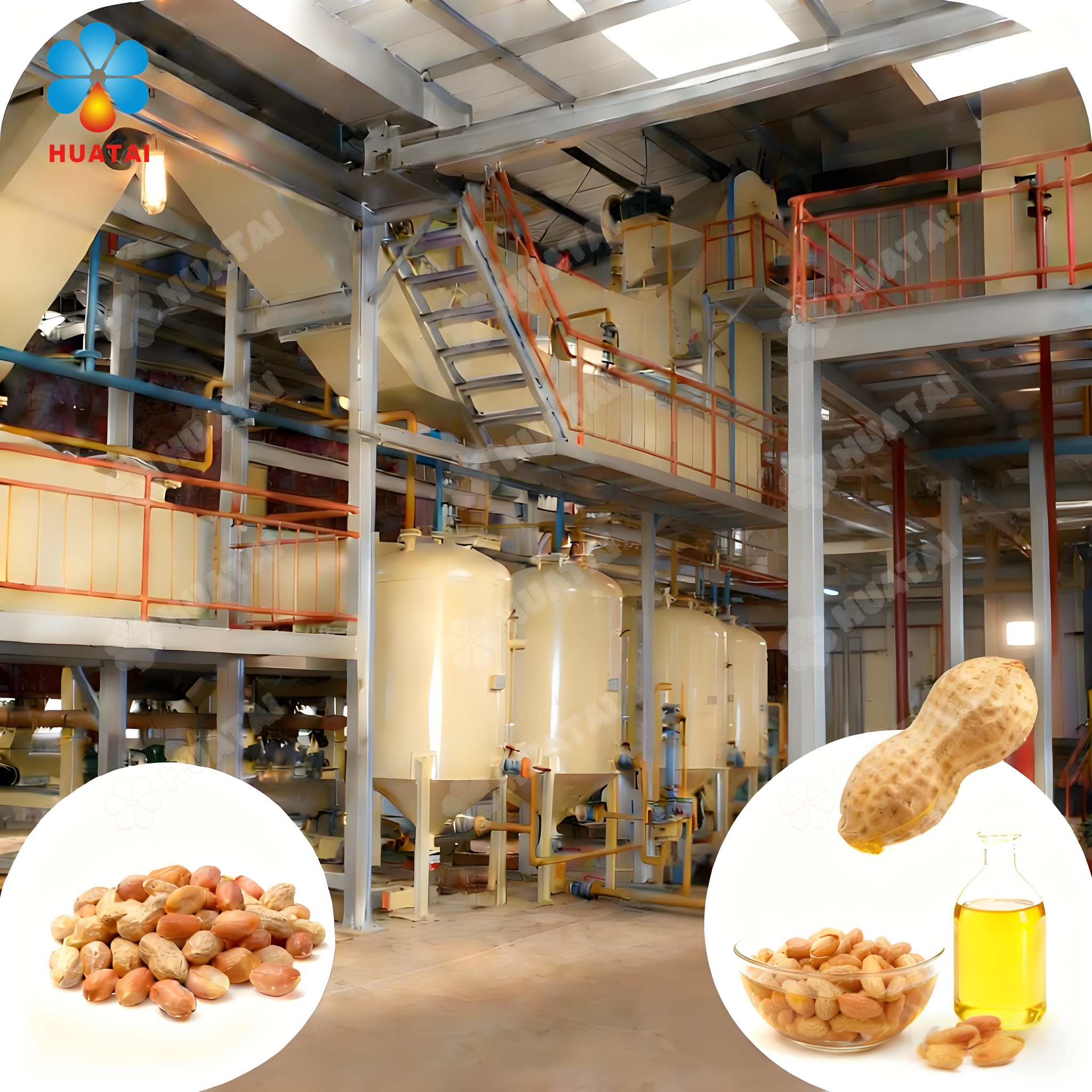 What are the Processing Steps in Peanut Oil Refining Equipment?