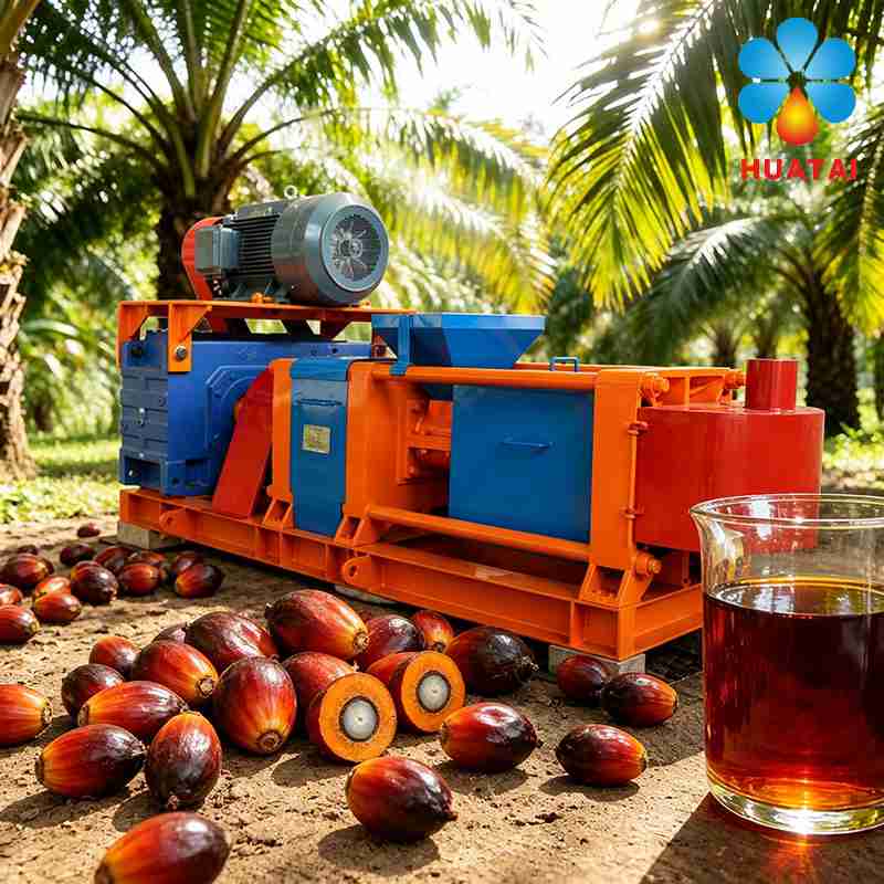 Palm Oil Extraction from Palm Fruit